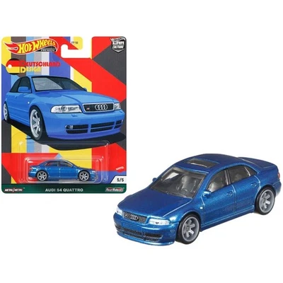 Hot Wheels Audi s4 quattro - HW premium deutschland design 2021 GRJ69 5/5 - Immagine 1 di 3