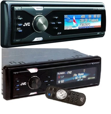 JVC KD-SHX751 Autoradio CD-Player MP3 SD-Karten Radio AUX EXAD Fernbedienung - Bild 1 von 4