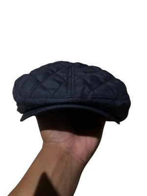 ​VINTAGE PIERRE BALMAIN Diamond Quilted Flat Cap / Ivy Driving Hat - Image 1 of 4