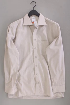 ✅ Olymp camicetta per uomo taglia Hemdgröße 41, L, 52 color crema di cotone ✅ - Immagine 1 di 4