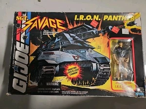 RARE BRAND NEW!! BOX SEALED!! GI Joe Sgt Savage IRON Panther. BOX WORN SEE PICS - Picture 1 of 5