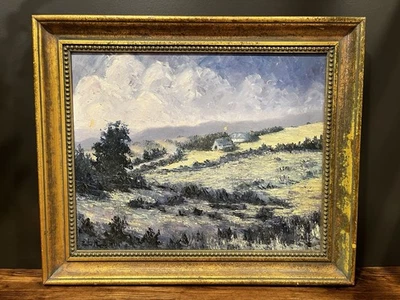 Preston Mayson; Paisaje petrolero americano del siglo XX firmado Foto 1 de 4