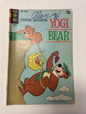 VINTAGE!!  HANNA-BARBERA YOGI BEAR comic book #42 - 1970 - STALAGMITE MAKER!! - Image 1 of 4