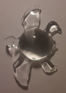 Sea Turtle Magnifying Glass, Handmade Paperweight lampworked borosilicate - Picture 1 of 5