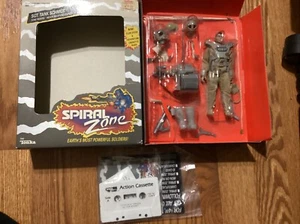 SGT. TANK SCHMIDT Spiral Zone USED OPEN BOX Tonka 1987 mit Zubehör & Kassette - Bild 1 von 9
