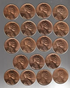 1959 to 2024 P+D & 1968S to 1974S - LINCOLN CENT 142 COIN UNCIRCULATED SET - Imagen 1 de 1
