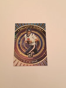 2024 Panini Donruss Galaxy Of Stars C.J. Stroud SP Houston Texans In Toploader - Picture 1 of 3