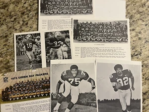 Rare Vintage 1970s Team/player Postcard Lot Promo Steelers, Packers, Bills Nice! - Bild 1 von 8