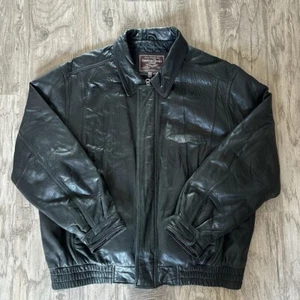 American Classics Colebrook Leather Jacket Men’s XXL Black - Picture 1 of 2