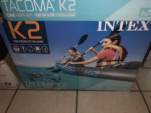Kayak inflable Intex Tacoma K2 (bomba, paletas y bolsa) ENVÍO GRATUITO en mano - Imagen 1 de 1