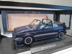 1:18 VW Golf 1 Cabriolet 1991 Coast viola metallizzato Norev edizione limitata - Foto 1 di 8