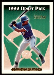 1993 Topps Gold Todd Steverson Baseball Cards #269