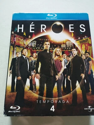 HEROES Temporada 4 - 4 x Blu-Ray Edicion Especial Español Ingles Frances - 3T - Imagen 1 de 4