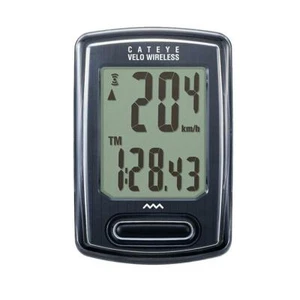 Cateye Velo Wireless Plus Computer Black Odometer Speedometer Display - Picture 1 of 7