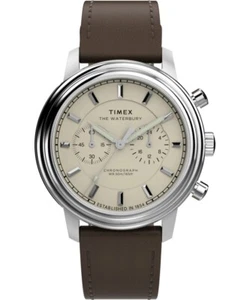 New Timex TW2Y23500 Mens Waterbury Metropolitan Watch - Picture 1 of 5