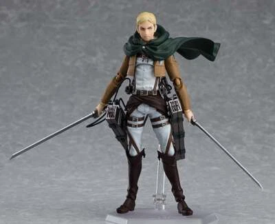 action figure erwin smith figma re-run di max factory, 15 cm in pvc - Immagine 1 di 4