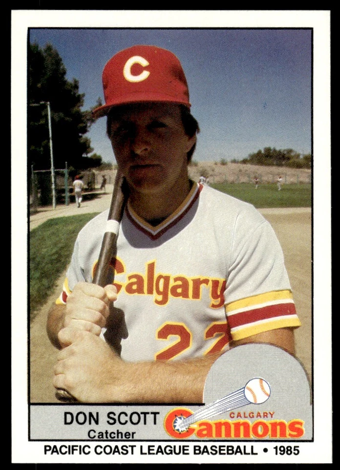 1985 Cramer Calgary Cannons Don Scott Calgary Cannons #81 - Image 1 of 2