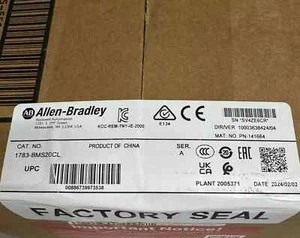 Nuevo conmutador administrado EtherNet Allen Bradley 1783-BMS20CL Stratix 5700 sellado - Imagen 1 de 4