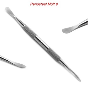 Dental Periosteal Molt 9 Elevators Surgical Gingival Tissue Implant Instruments - Picture 1 of 2