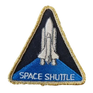 1988 Space Shuttle Flight Readiness Firing, Vintage Embroidered Patch Badge NASA - Picture 1 of 7