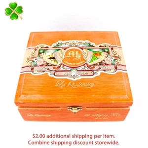 Caja de cigarros de madera vacía My Father Cigars Super Toro La Opulencia 7,5" x 7" x 3" - Imagen 1 de 12