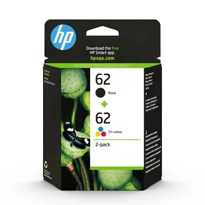 HP 62 originale nero colore HP62 Multipac cartuccia cartucce (03/2026) - Photo 1/1