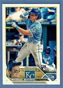 2023 Topps Series 1 Michael Massey Rookie Card #167 Royals RC QTY - Picture 1 of 2