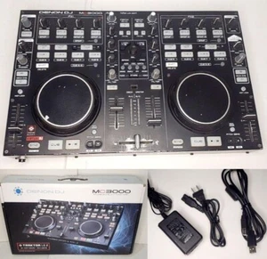 Denon DJ MC3000 2-Channel Controller MIDI USB Interface Serato Traktor Used JP - Picture 1 of 16