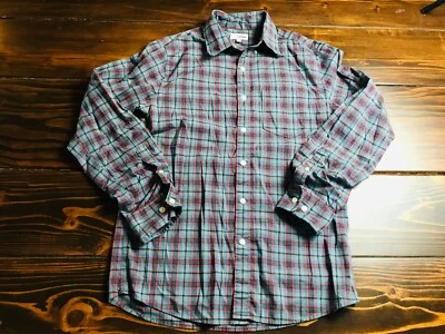 Sonoma Shirt, Men's Size Small, Gray Red, Plaid, Button Up, Long Sleeve - Image 1 of 4