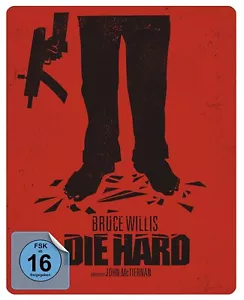 DIE HARD *1989 / STEELBOOK / Bruce Willis / Alan Rickaman* NEW Region Blu Ray - Picture 1 of 2