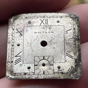 VTG Waltham Watch Co. Watch Face PARTS - Picture 1 of 8