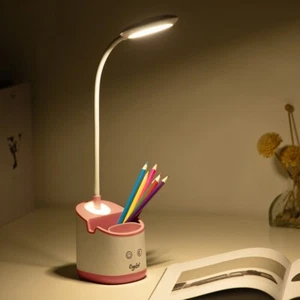 LED Desk Lamp, Eye-Caring Table Lamps, Natural Light Protects Eyes, 3 Modes - Picture 1 of 15