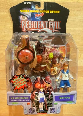Figuras de acción Capcom Resident Evil 2 Platinum William Birkin & Sherry Toy Biz  Foto 1 de 4