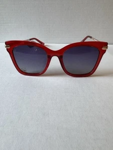 PRIVÉ REVAUX Rx’able Polarized Sunglasses, To Collins, Red, Cat Eye, 52-20-142 - Picture 1 of 15