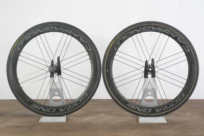 Campagnolo Bora One 50 Carbon Tubular Disc Brake Wheelset Campagnolo 11 Speed - Image 1 of 4