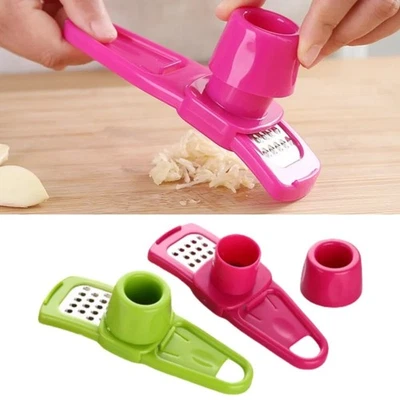 Ginger Grater Crusher Slicer Cutter Grinder Chopper Garlic Mincer Press UK - Image 1 of 4