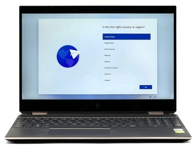 HP Spectre x360 15.6" - i7-10510U - MX250 - 16GB RAM (PIN DE CARGA DAÑADO) Foto 1 de 4