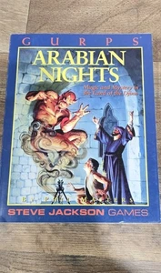 GURPS Arabian Nights for 3rd Edition Steve Jackson Games RPG Book PreOwned - Picture 1 of 7