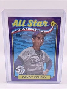 2024 Topps Series 2 - 1989 Topps Baseball All-Stars Mega Box Foilboard Sandy... - Picture 1 of 11