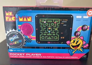 My Arcade ~ Ms. Pac-Man Pocket Player Handheld Game Console SEALED - Picture 1 of 2