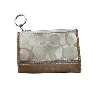 Portamonete Coach con emblema - Foto 1 di 5
