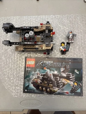 LEGO 70161 Ultra Agents Tremor Track Infiltration Tank Not Complete w/ Minifigs - Image 1 of 4