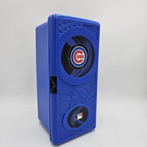 Vintage 1990's Suncast Blue Chicago Cubs MLB Plastic Mini Locker / CD Holder 13” - Bild 1 von 13