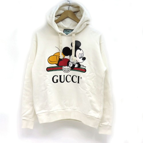 Felpa con cappuccio Gucci Disney Collaborazione Stampa Topolino 469251 r1_0712