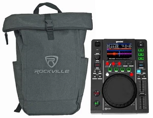 Gemini MDJ-600 Single Tabletop USB/CD Media Player DJ MIDI Controller+Backpack - Picture 1 of 12