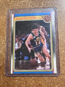 1988-89 Fleer Basketball # 127 All-Star Team John Stockton - Picture 1 of 2
