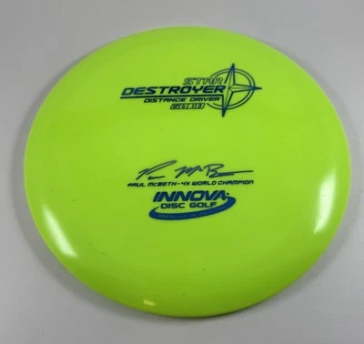 Innova Paul McBeth 4X Star Destroyer Disc Golf OOP New Rare Collectible - Image 1 of 4