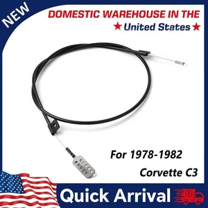 304006 41787 capó liberación lateral cable pestillo a pestillo para Corvette C3 1978-1982 - Imagen 1 de 6