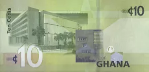 GHANA 10 CEDIS 2022 P-47b UNC - Picture 1 of 2