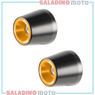 COPPIA CONTRAPPESI MANUBRIO LIGHTECH ORO Ø 12 13 17 MM UNIVERSALI KTM200ORO - Immagine 1 di 3